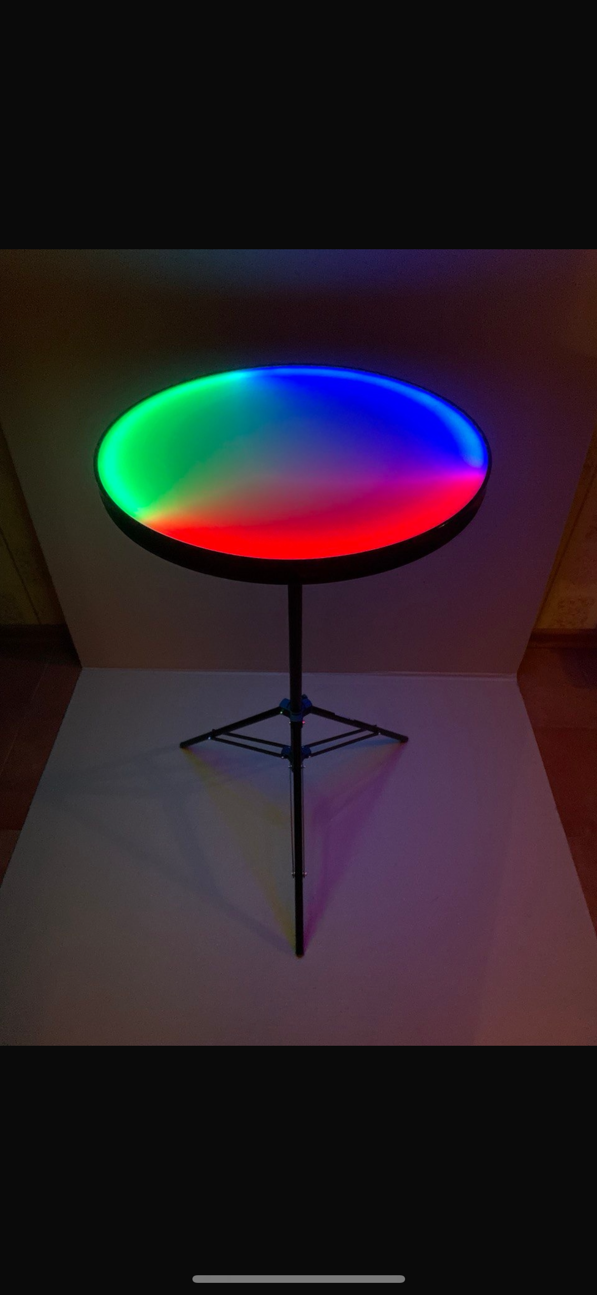 Illuminated Bubble Table PRO Version